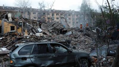 Russia-in missile leh drone hmangin Ukraine khawpui bei