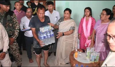 Manipur : Governor-in tuilian tuarte ṭanpui a tiam