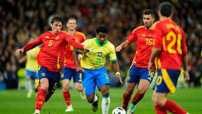 Spain 3-3 Brazil Inkhel a hmuhnawm