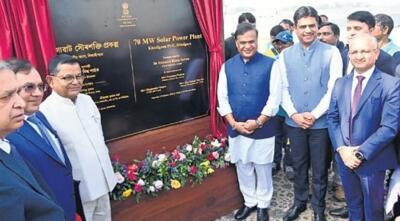 Assam : CM-in Dhubri solar power project hawng