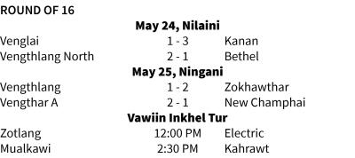 Champhai Football Zokhawthar leh Vengthar A an chak