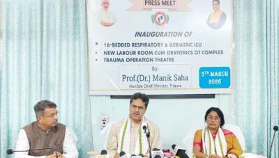 Tripura : Sorkarin health infrastructure thuam chak ngaipawimawh