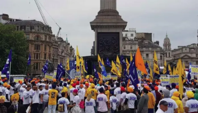London-a Indian High Commission kawtah Khalistan-te'n kawng zawh dawn?