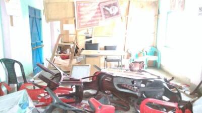 Tripura-ah BJP office beih avangin mi paruk man an ni