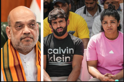 Amit Shah-a'n a chenna inah wrestler-te a kawm