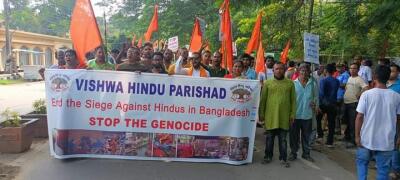 Tripura police leh VHP activist-te innawr buai