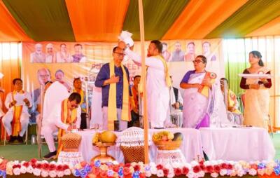 Assam Cachar District-ah BJP tan Manipur CM campaign