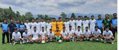 Chanmari West-in goal 13 an khung