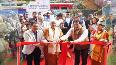 Meghalaya :  Union Finance Minister-in Polo Commercial Complex hawng