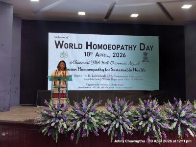 World Homoeopathy Day hman a ni